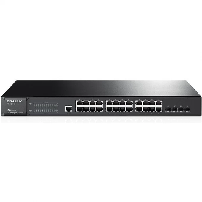 Коммутатор TP-LINK 24-портовый гигабитный TL-SG3424 Коммутатор TP-LINK 24-портовый гигабитный TL-SG3424