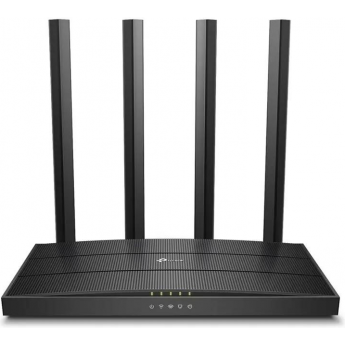 Wi-Fi роутер TP-LINK ARCHER C6, Wi-Fi 5, AC1200, 2.4/5ГГц, 4 LAN, черный Wi-Fi роутер TP-LINK ARCHER C6, Wi-Fi 5, AC1200, 2.4/5ГГц, 4 LAN, черный