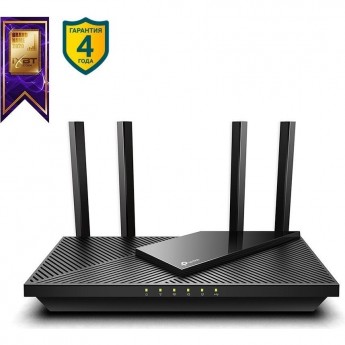 Wi-Fi роутер TP-LINK AX3000 ARCHER AX55 (EU) двухдиапазонный гигабитный Wi-Fi роутер TP-LINK AX3000 ARCHER AX55 (EU) двухдиапазонный гигабитный